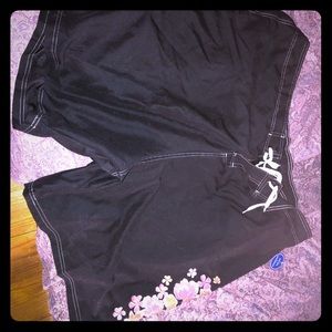 Plus size black swim shorts by swim suits for all